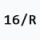 16/R
