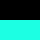 BLACK/TURQUOISE