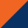 FRENCH NAVY/NEON ORANGE