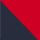 FRENCH NAVY/BRIGHT RED