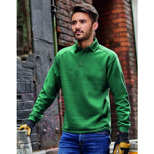 012M Russell Heavy Duty Collar Sweatshirt