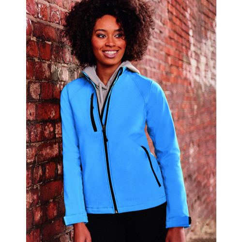 Russell Ladies Soft Shell Jacket XS Azure