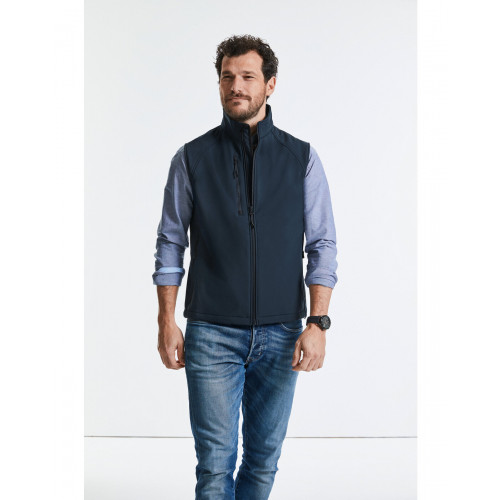 Russell Soft Shell Gilet XS Azure