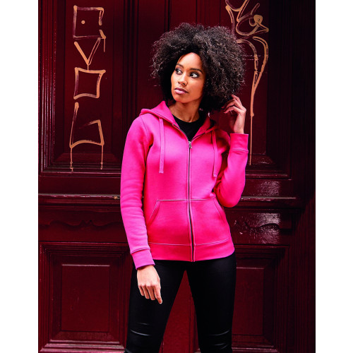266F Russell Ladies Authentic Zip Hooded Sweatshirt