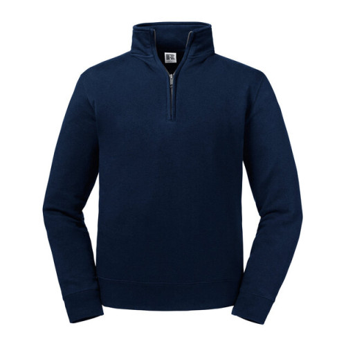 270 CL Russell Authentic Zip Neck Sweatshirt        CLEARANCE