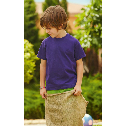 61033 Fruit of the Loom Kids Valuweight Tee