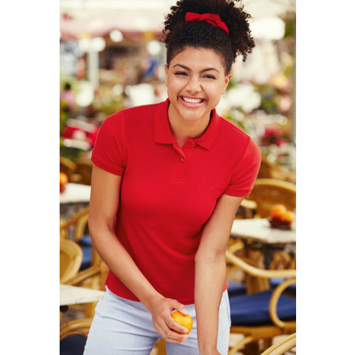 63212 Fruit of the Loom Lady Fit 65/35 Polo