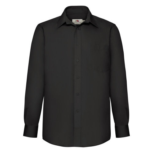 65118 FOTL Mens Long Sleeve Poplin Shirt CLEARANCE