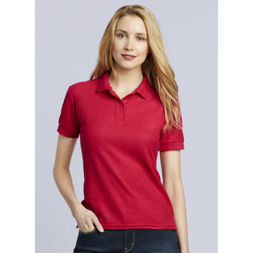 75800L CL Gildan 75800L Ladies Polycotton Polo CLEARANCE