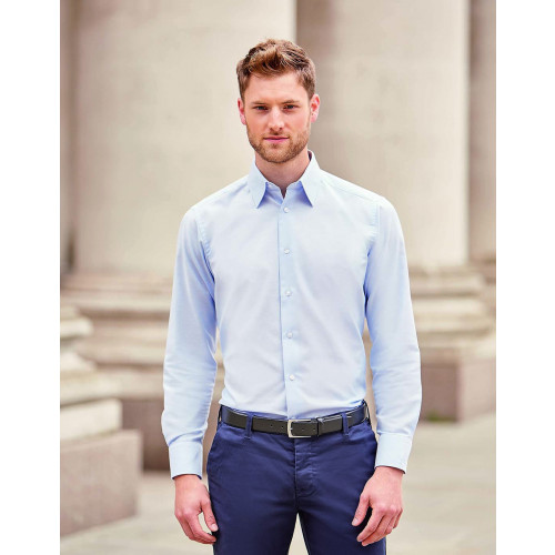 922M Russell Long Sleeve Tailored Oxford Shirt