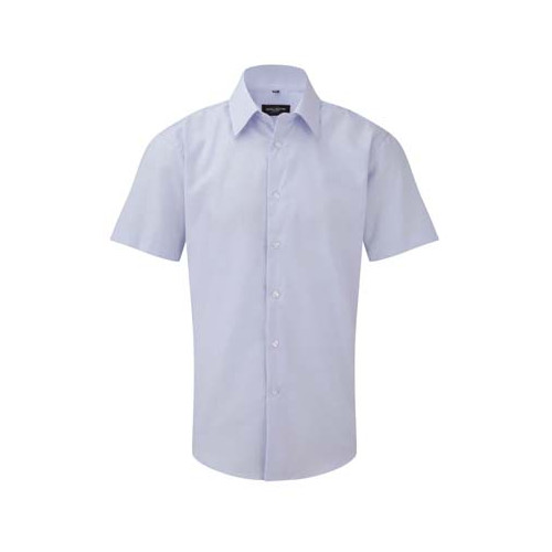 923M CL Russell Short Sleeve Tailored Oxford Shirt        CLEARANCE