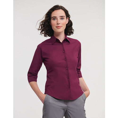 946F&Acirc;&nbsp;Russell Ladies&Acirc;&acute; L/S Easy Care Fitted Shirt