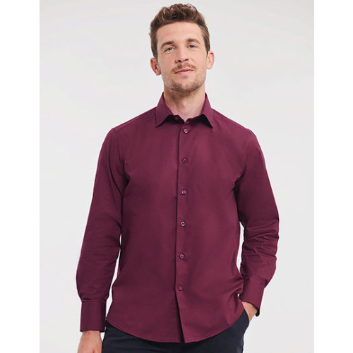 946M&Acirc;&nbsp;Russell Men&Acirc;&acute;s L/S Easy Care Fitted Shirt