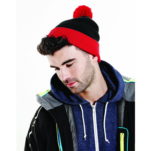 BB451 Beechfield Snowstar® Two Tone Beanie