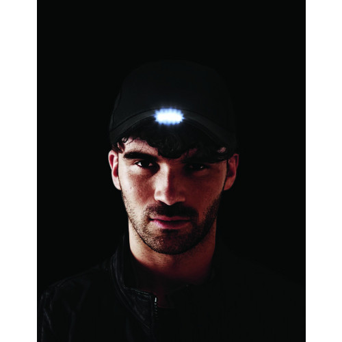LED Light Cap One Size Black