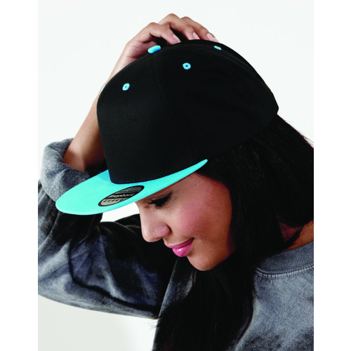 BB610C Beechfield 5 Panel Contrast Snapback