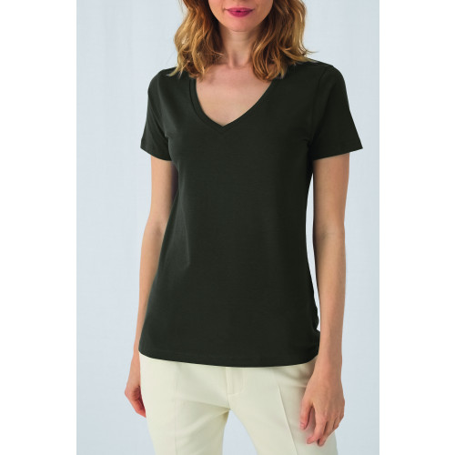 B & C Inspire Vest T-Shirt Women Black XS