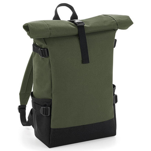 BG858&Acirc;&nbsp;Block Roll-Top Backpack