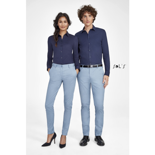 01426 SOL'S BLAKE MEN L/SÂ SHIRT POPLINÂ STRETCH