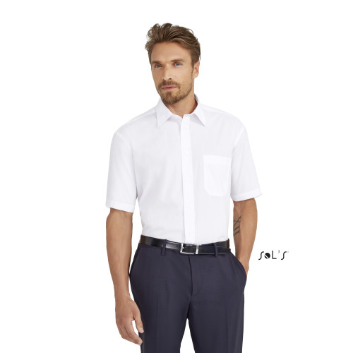 16050 SOL'S BRISTOL SHORT SLEEVE POPLIN MEN'S SHIRTÂ POLYCOTTONÂ 95