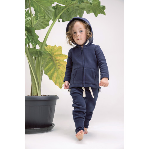 Babybugz Baby Hoodie Black 6-12M