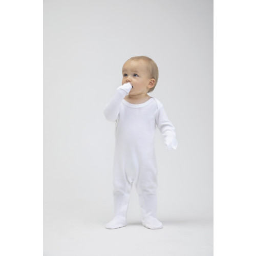 BZ35 Babybugz Envelope Sleepsuit with Scratch Mitts
