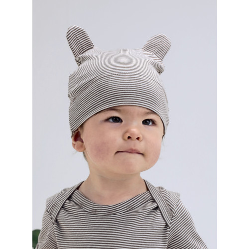 Babybugz Little Hat With Ears Natural One Size