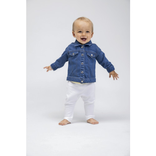 Babybugz Baby Rocks Denim Jacket Denim Blue 2-3Y