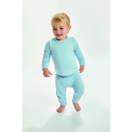 Babybugz Baby Pyjamas Dusty Blue One Size