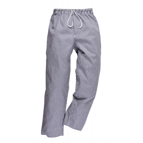 Portwest Bromley Chef Trousers Check L
