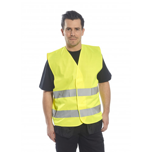 Portwest Hi-Vis 2 Band Vest Orange 4X/5X