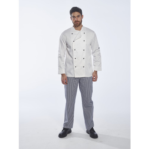 Portwest Somerset Chef Jacket Black L