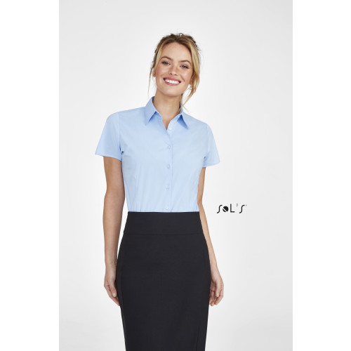 17020 SOLS EXCESS Short Sleeve Stretch Women's Shirt