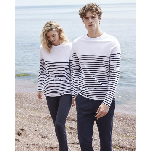 FR134 Front Row L/SLEEVE STRIPED T-SHIRT