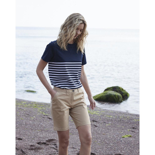 FR606 Front Row LADIES STRETCH CHINO SHORTS