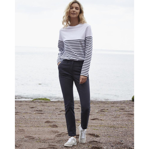 FR622 LADIES STRETCH CHINO TROUSERS