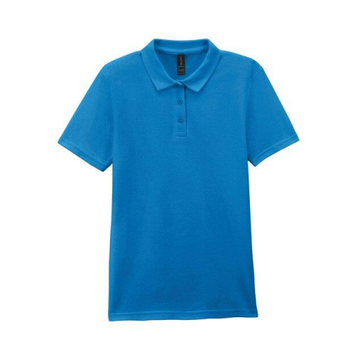 GD36M CL Gildan LADIES SOFTSTYLE DOUBLE PIQUE POLO CLEARANCE