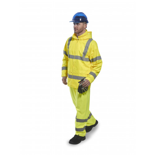 H441 Portwest Hi-Vis Rain Trousers