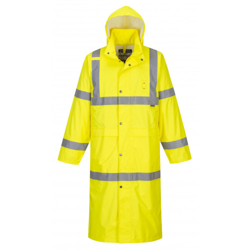 Portwest Hi-Vis Coat 122cm Yellow L