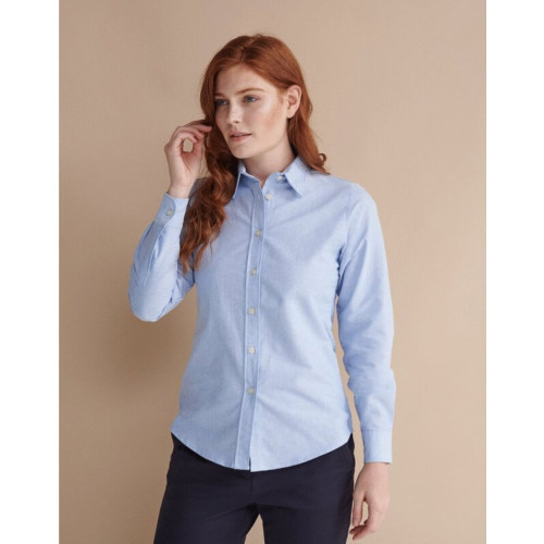 H511Â Henbury LadiesÂ´ Classic L/SÂ Oxford Shirt