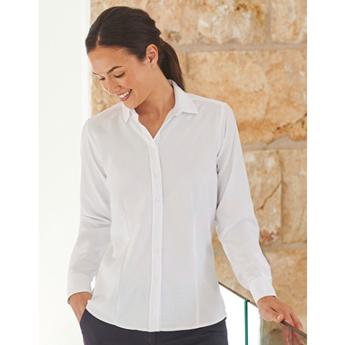 H591 Henbury Ladies´ Wicking L/Sleeve Shirt