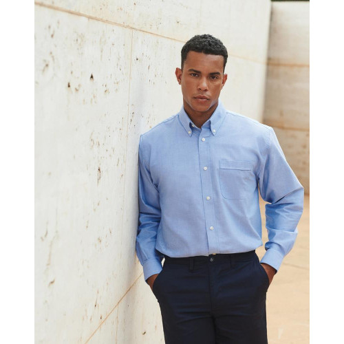 H510 Henbury Men´s Classic Long Sleeved Oxford Shirt