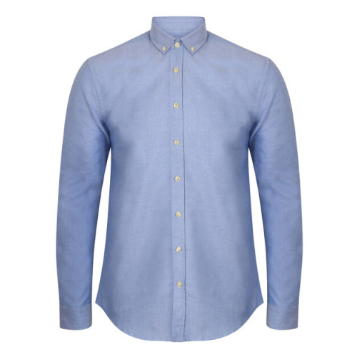 H512S CL Henbury  L/S MODERN SLIM FIT SHIRT        CLEARANCE