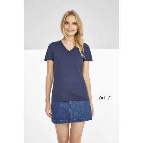 02941 IMPERIAL V Women V-Neck T-Shirt