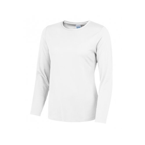 JC012 CL AWDIS Just Cool Girlie Long Sleeve T-Shirt        CLEARANCE