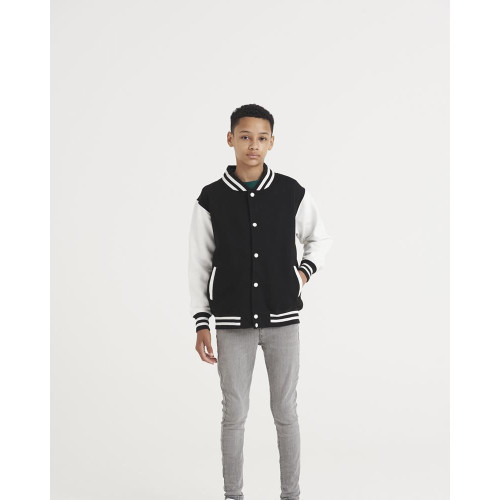 JH043B AWDis Kids Varsity Jacket