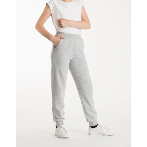 Kids Tapered Track Pants Heather Grey 3-4