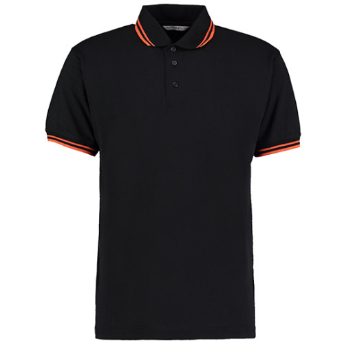 K409 CL Kustom Kit Contrast Tipped Poly/Cotton PiquÃ© Polo Shirt CLEARANCE