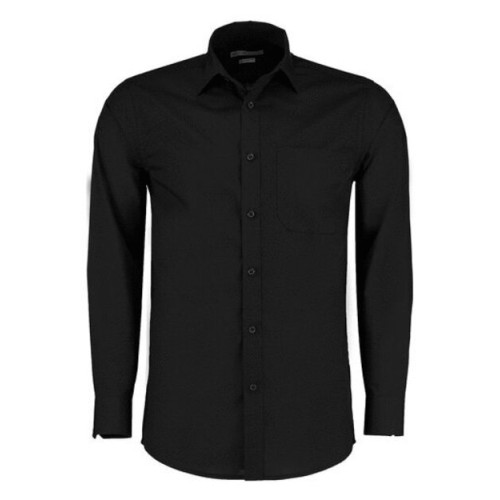 K142 CL Kustom Kit Long Sleeve Tailored Poplin Shirt CLEARANCE