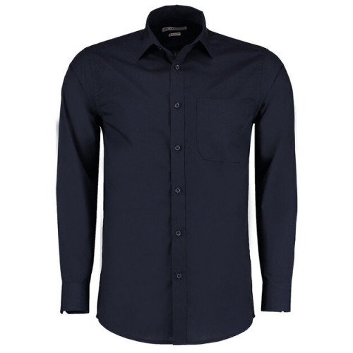 K142 CL Kustom Kit Long Sleeve Tailored Poplin Shirt        CLEARANCE